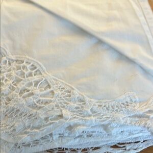 All cotton double top sheet